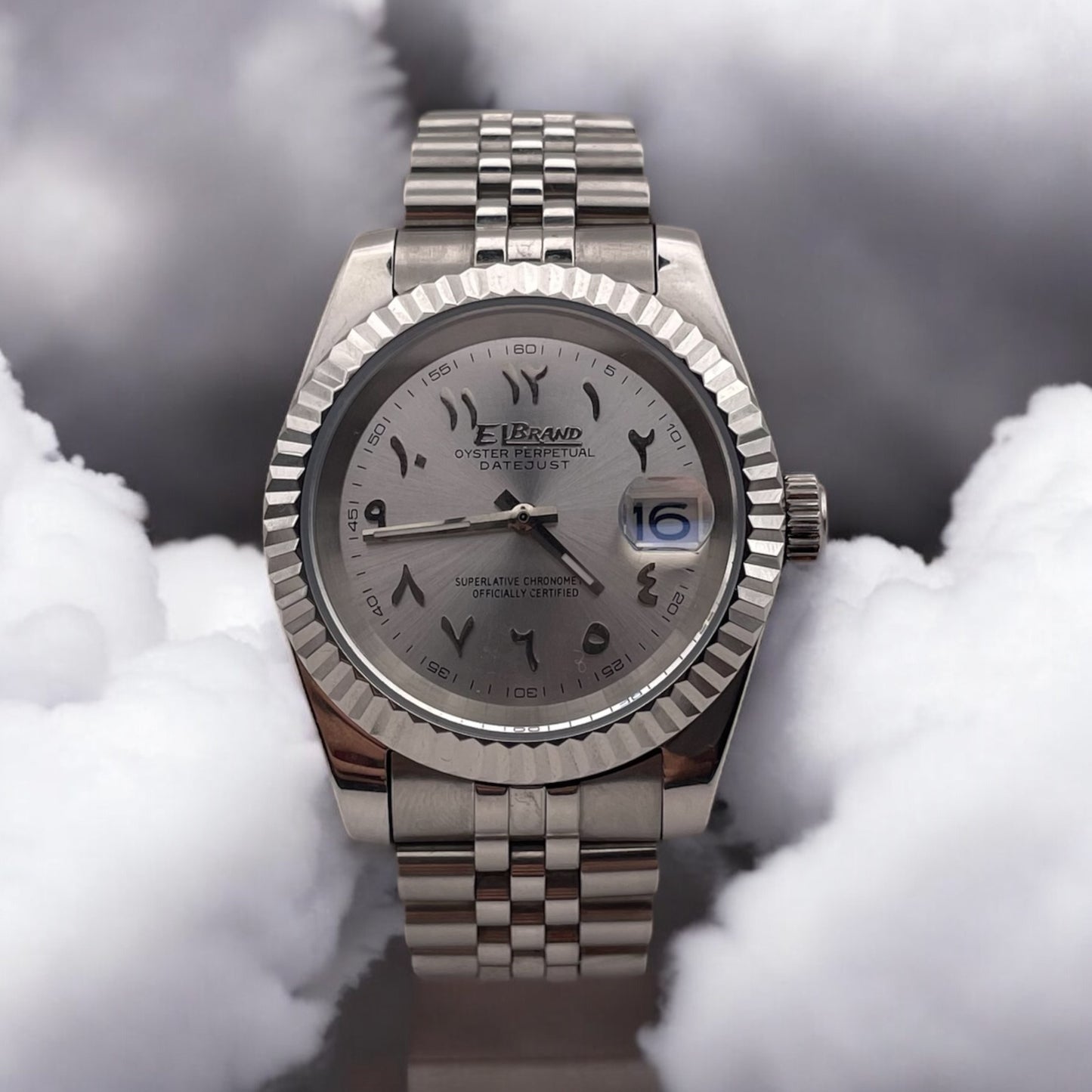 Datejust Arabic Grise